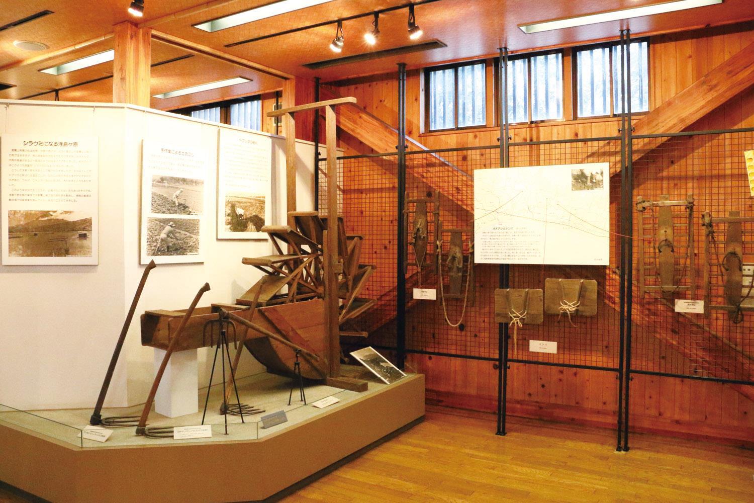 浮島沼周辺の農耕生産用具