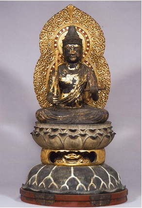 木造文殊菩薩坐像