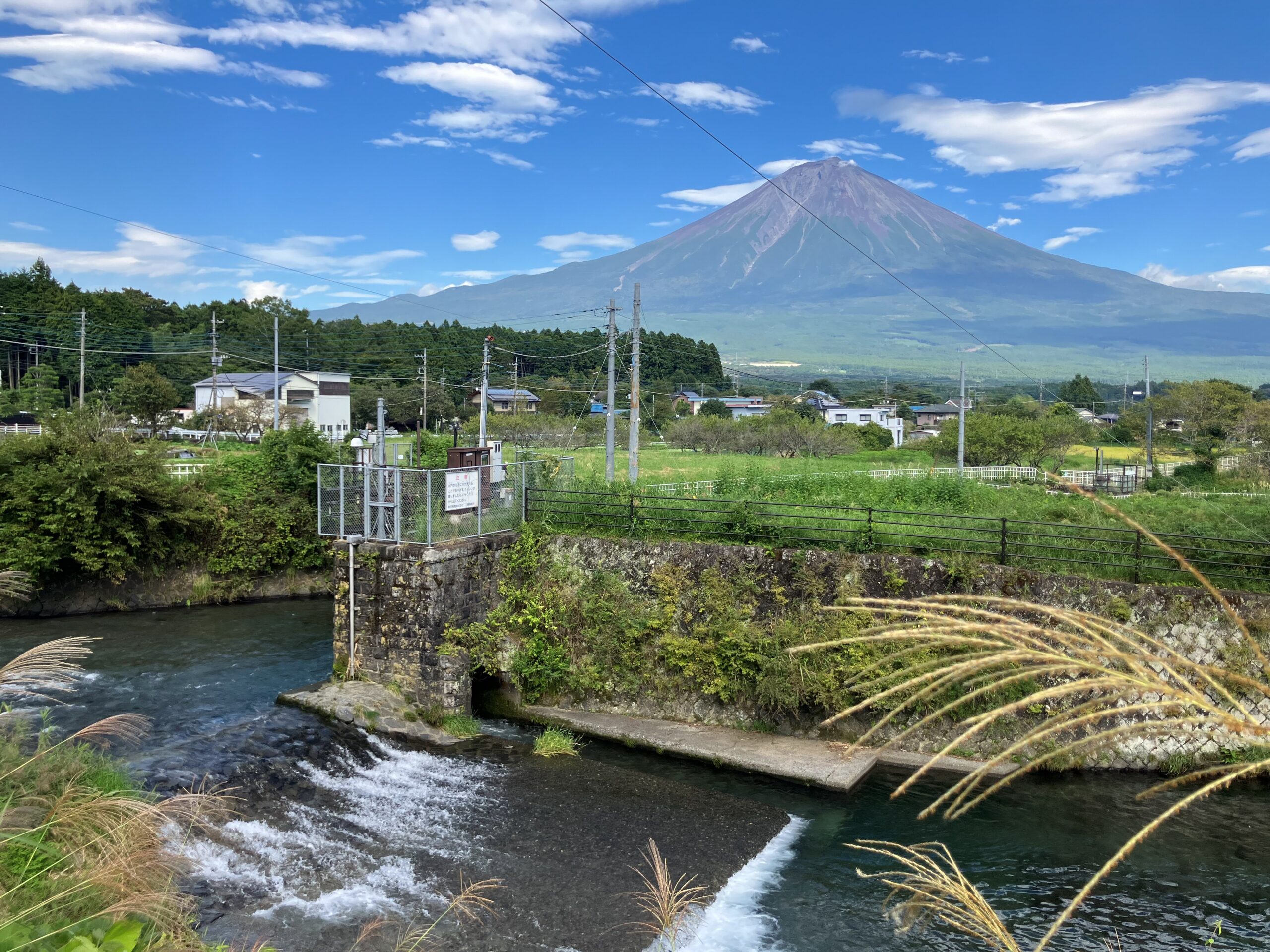 白糸発電所（取水口・堰堤・水槽）