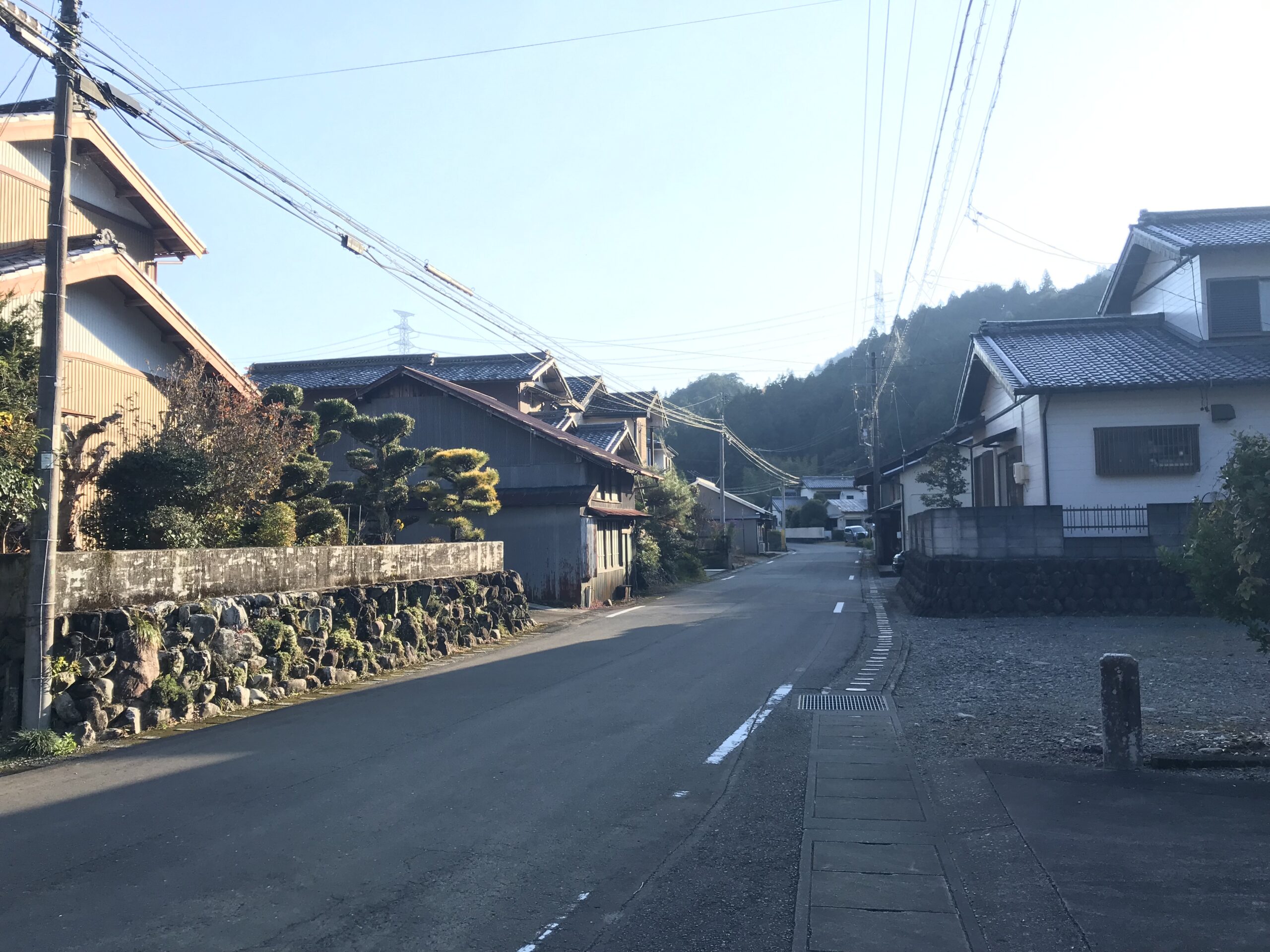 和田ノ谷のまちなみ