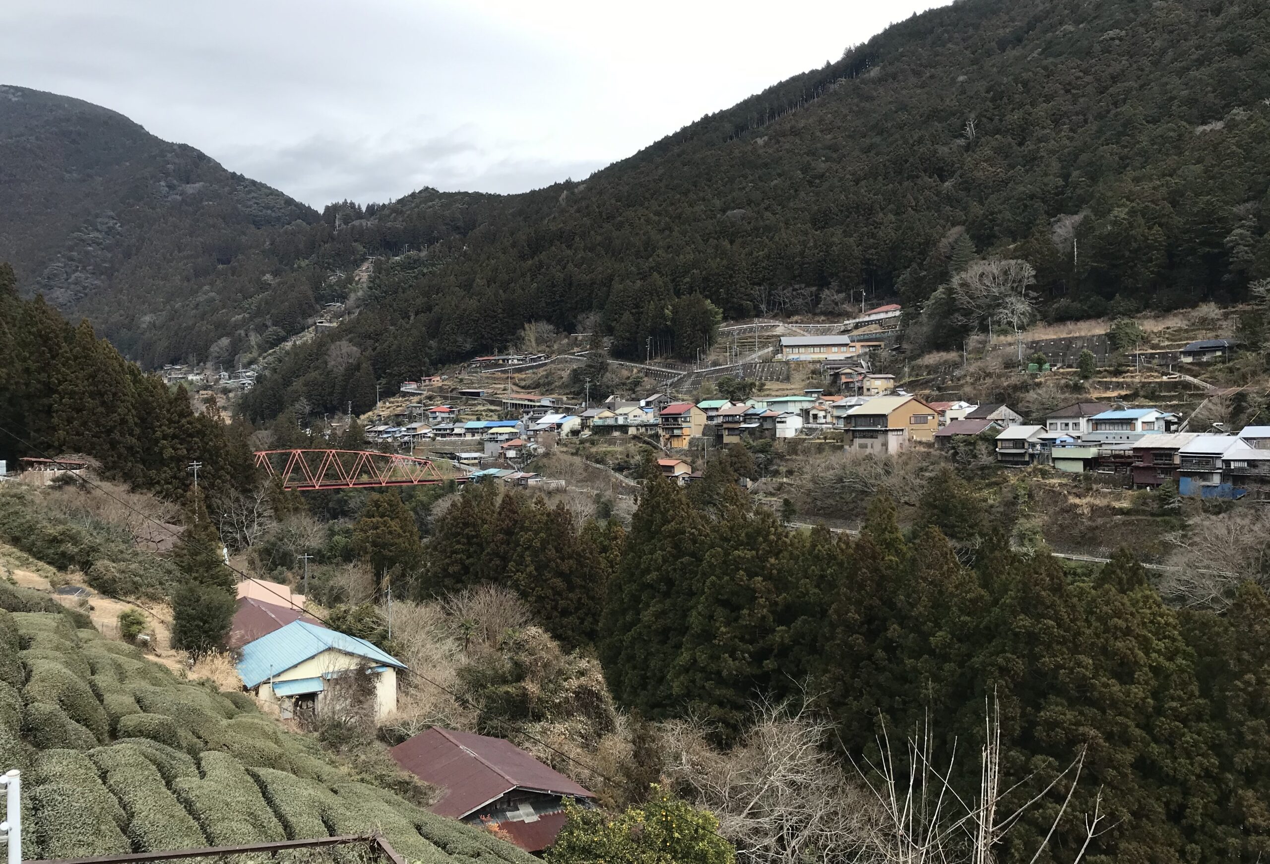 西渡のまちなみ