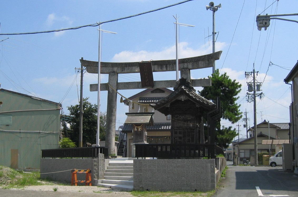 小松秋葉神社二の鳥居