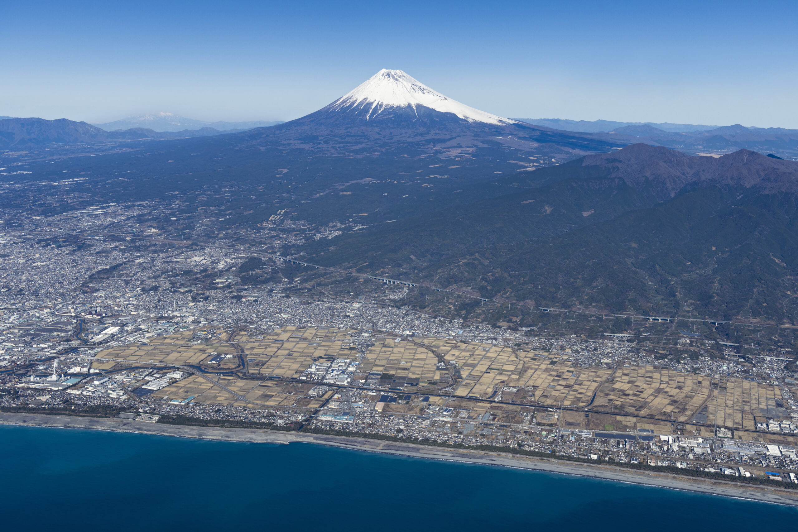 浮島沼と富士山