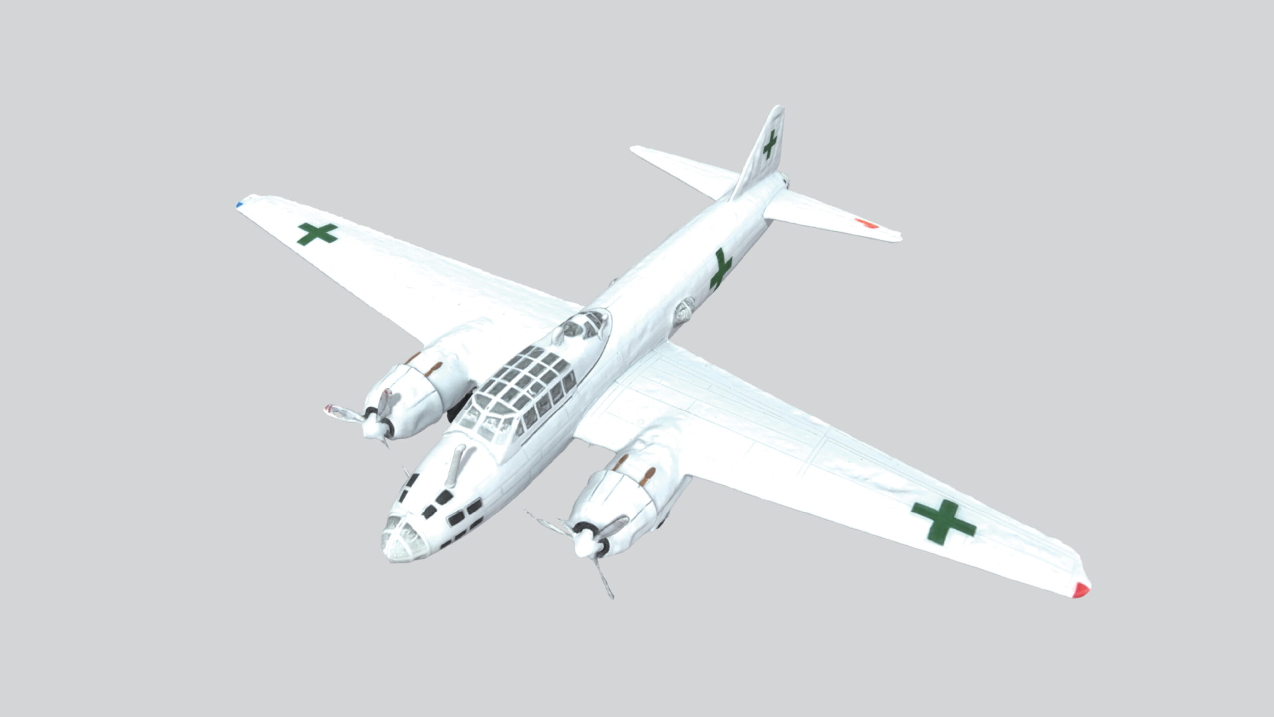 緑十字機の模型