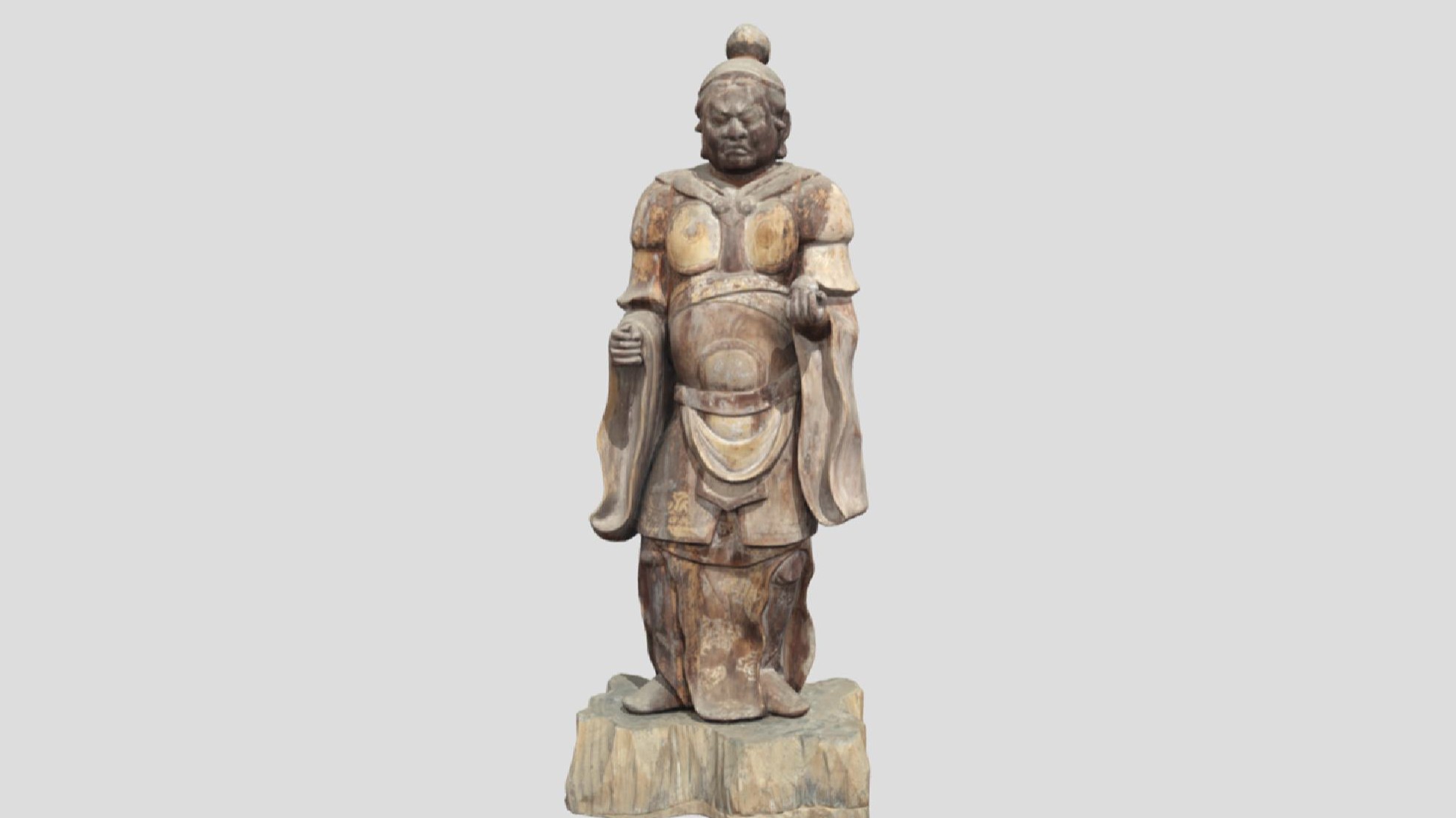 木造二十八部衆立像　伝五部浄立像