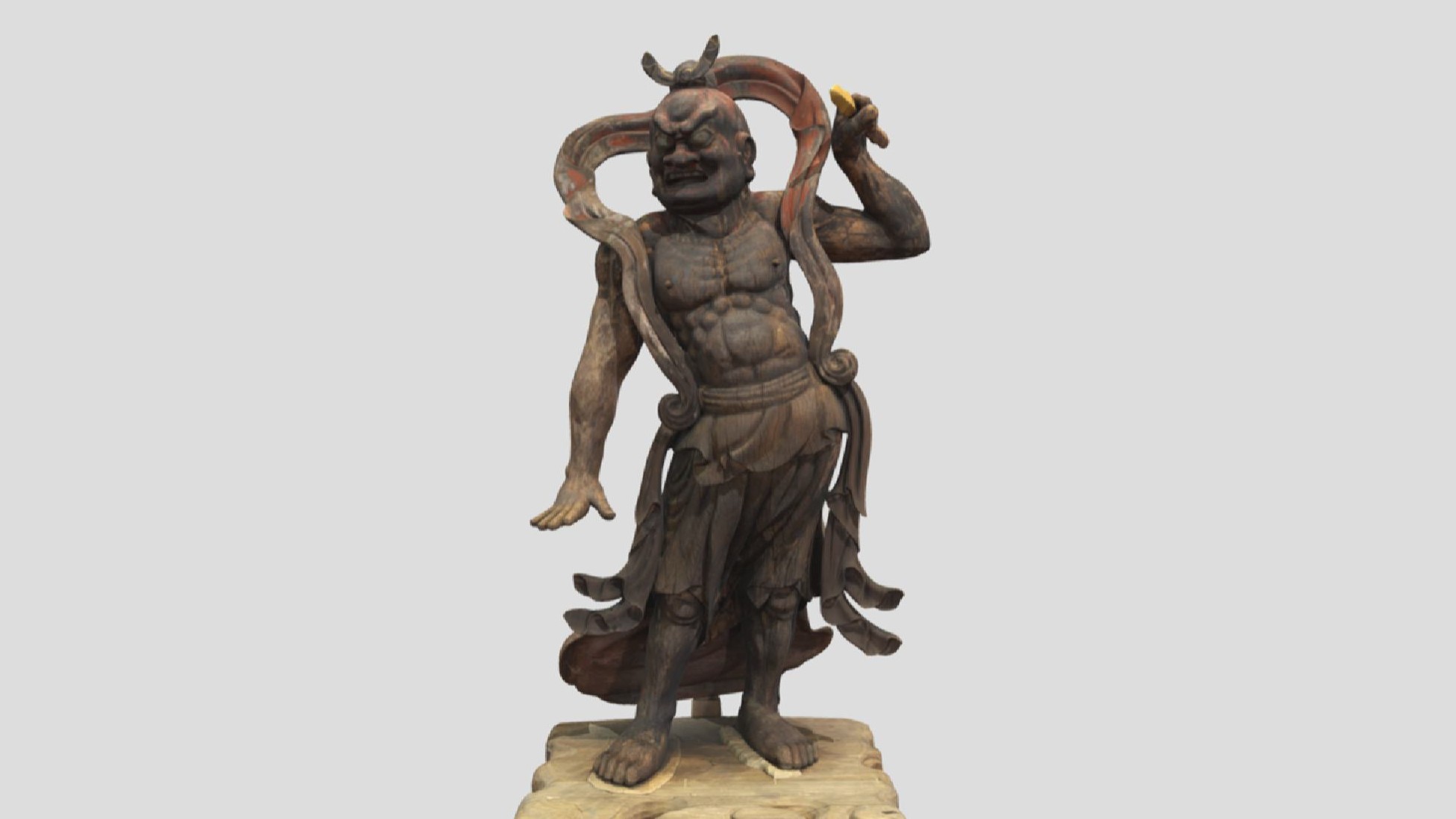 木造金剛力士立像　阿形像