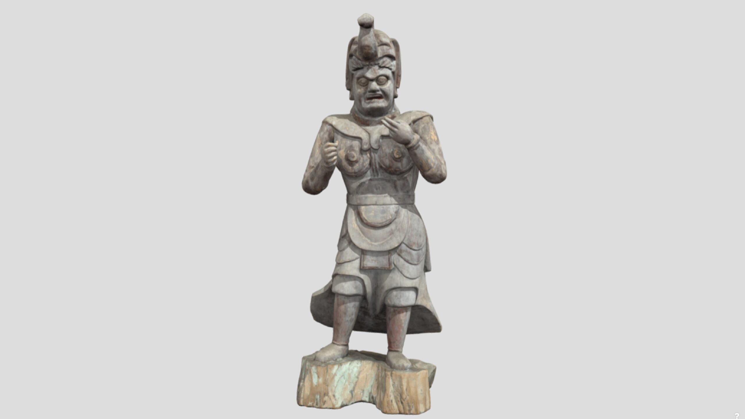 木造二十八部衆立像　伝摩睺羅王立像