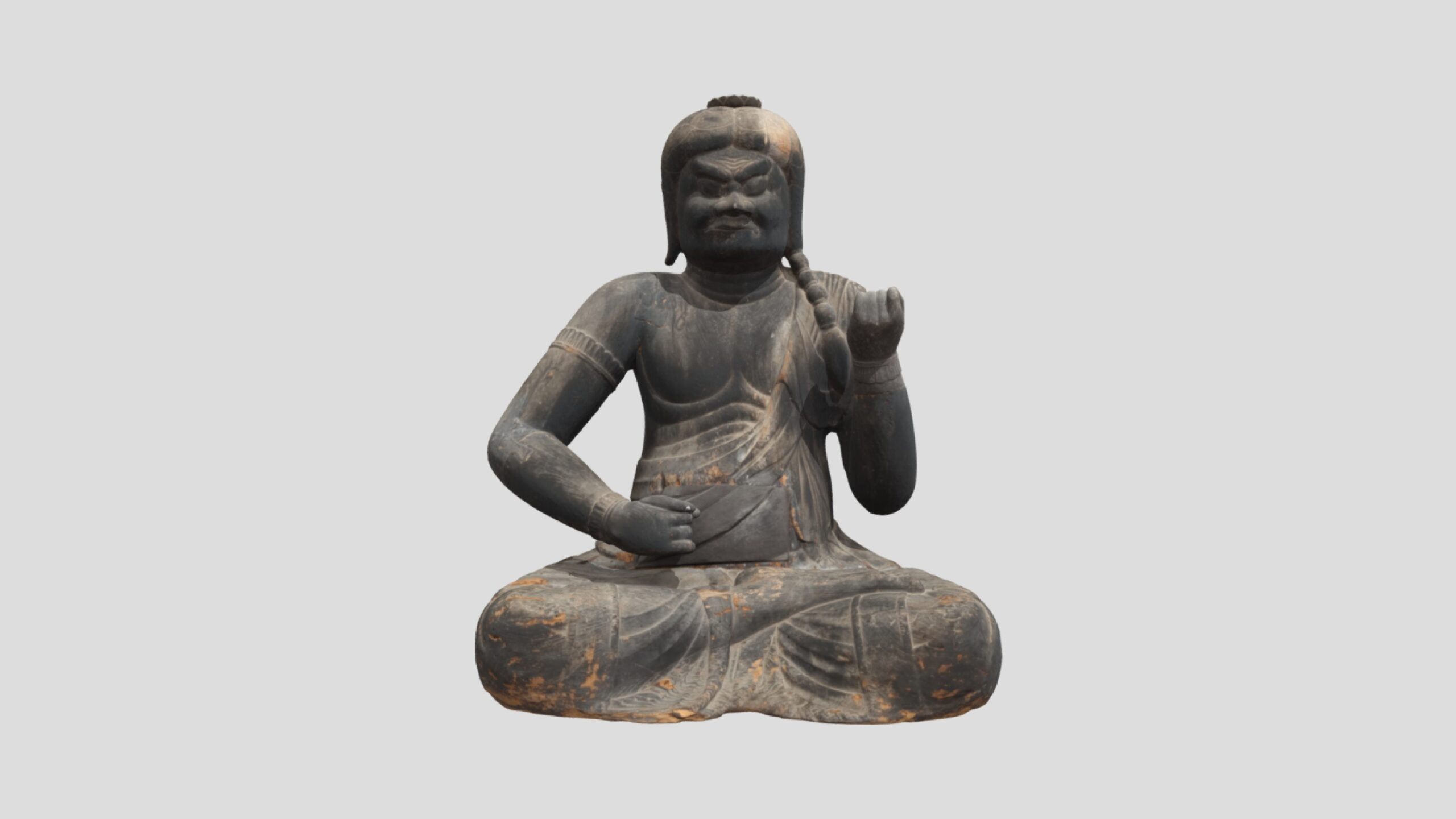 木造不動明王坐像