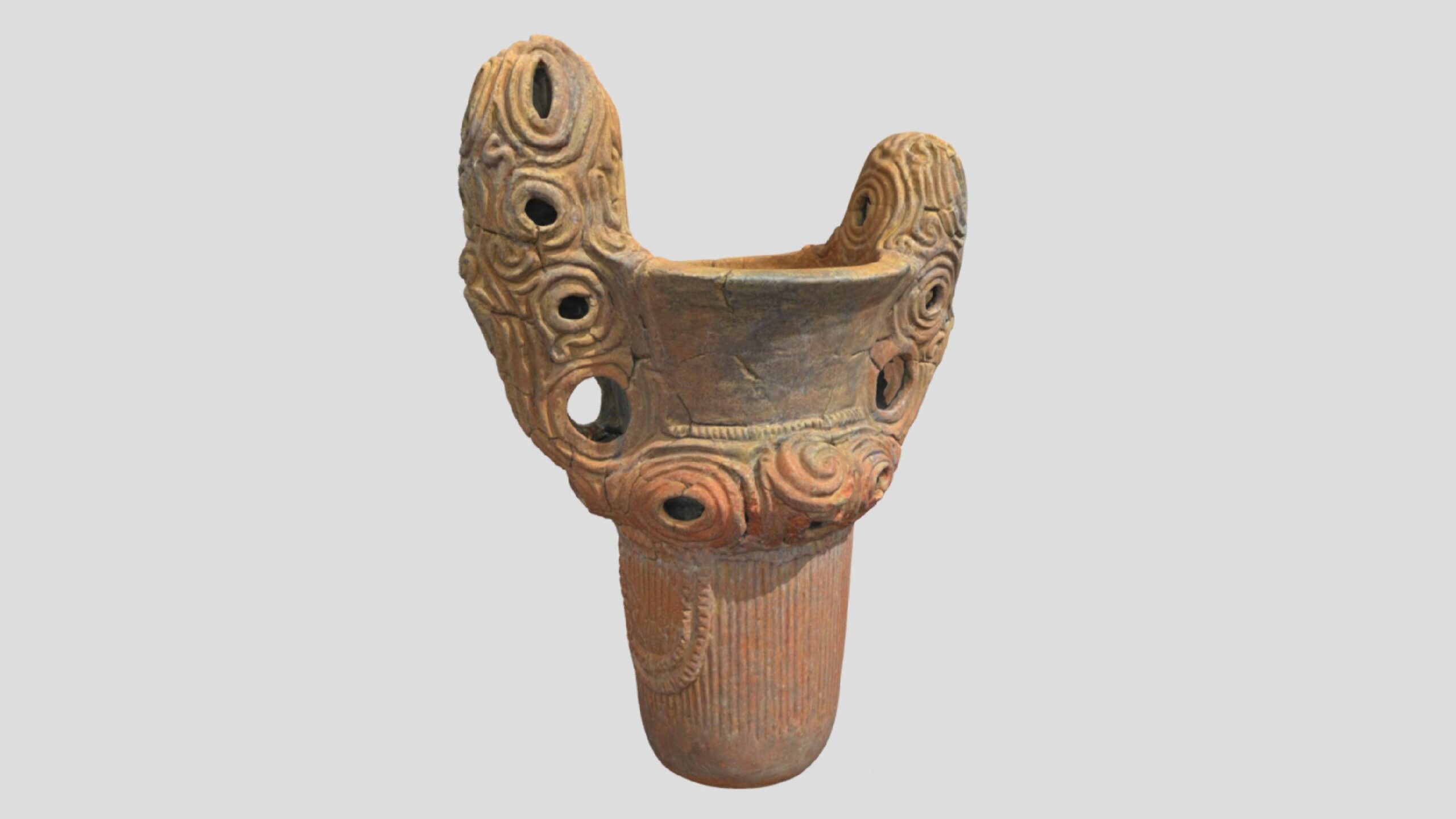 縄文土器 深鉢（水煙文土器）